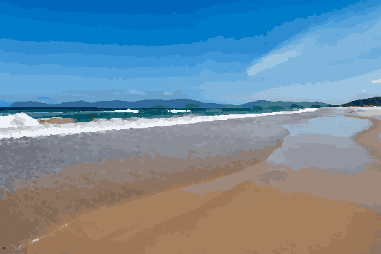 Coast Sea Sand Nature Preview — pixel art version