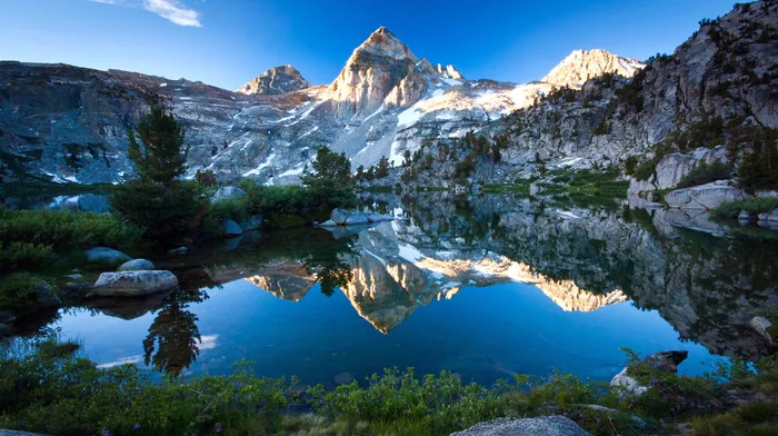 lake, mountain, nature wallpapers