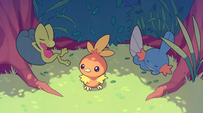 Eevee Battle In Lush Green Forest wallpapers
