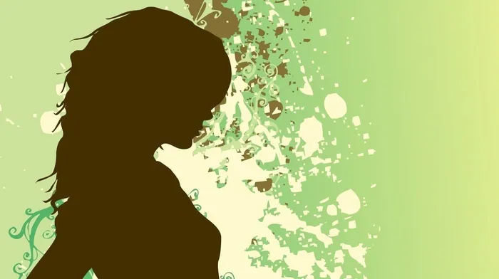 digital art, silhouette, girl wallpapers