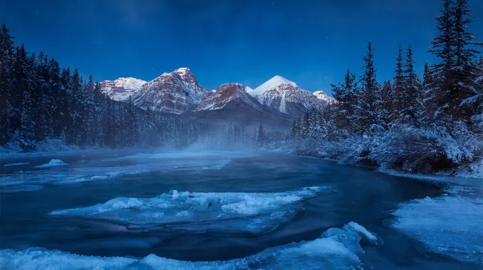 snow, winter, mountain wallpapers