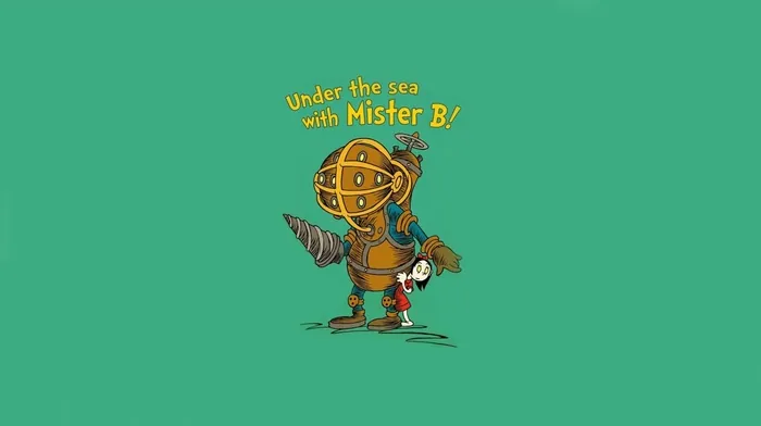 minimalism, bioshock wallpapers