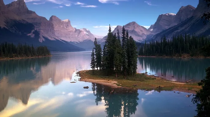 landscape, lake, nature wallpapers