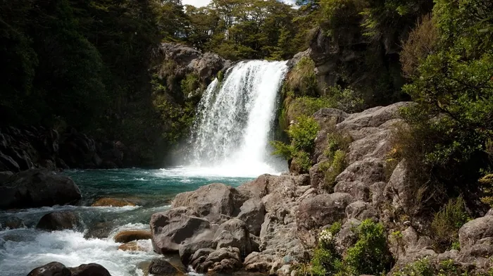waterfall, nature, landscape wallpapers
