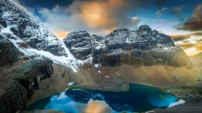 water, clouds, nature wallpapers