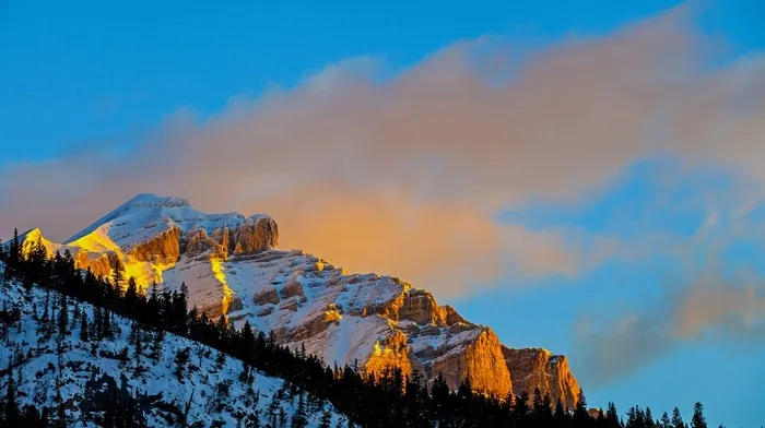 snow, landscape, mountain wallpapers