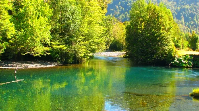 water, emerald, landscape wallpapers