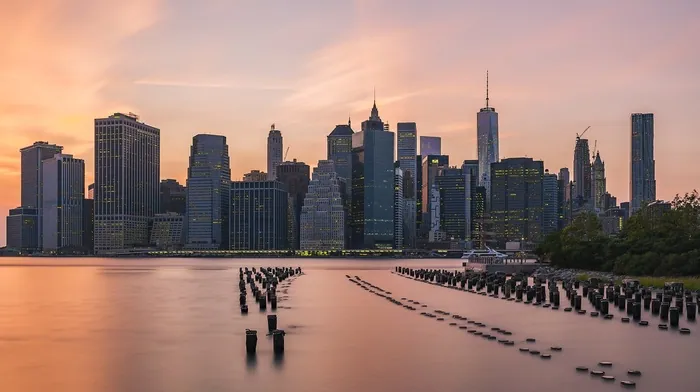 cityscape, skyline, sunset wallpapers
