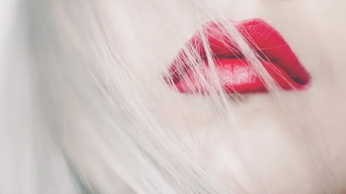 gloss, hair in face, closeup wallpapers