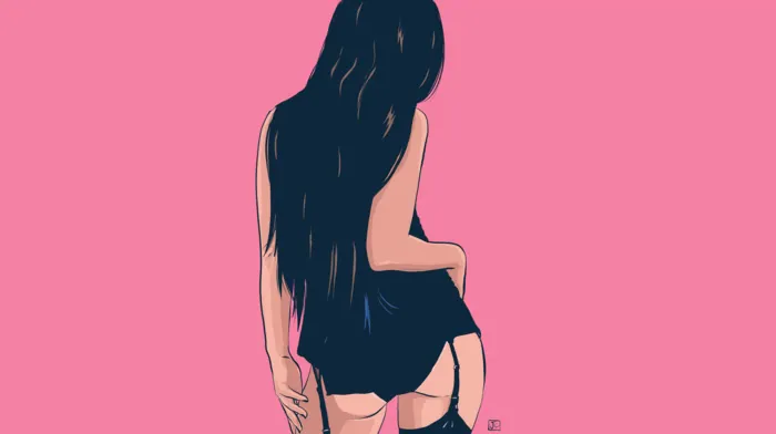 pink, anime, girl wallpapers