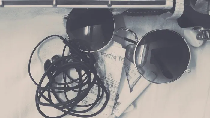 cigarettes, headphones, glasses wallpapers