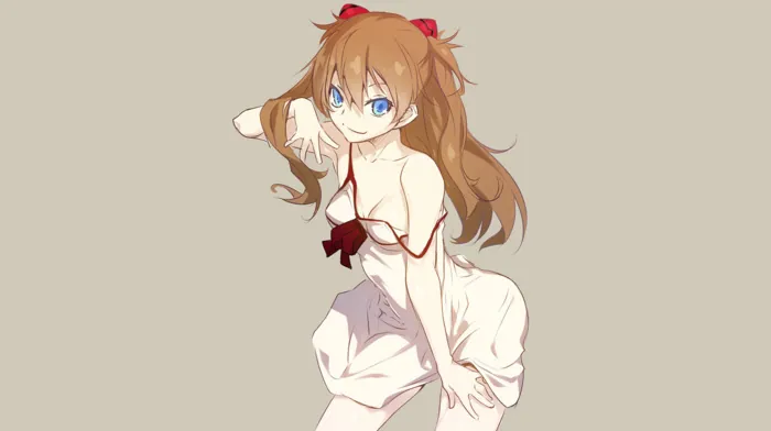 neon genesis evangelion, asuka langley soryu, anime wallpapers