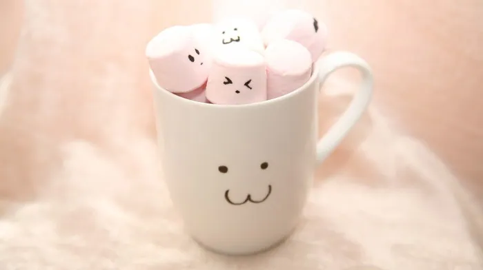 macro, marshmallows wallpapers