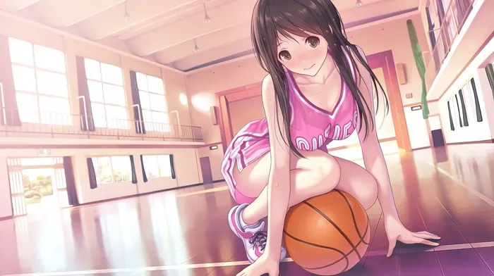 anime girls, gyms, gym clothes wallpapers