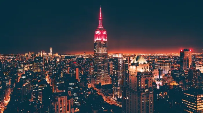 city, night, lights wallpapers