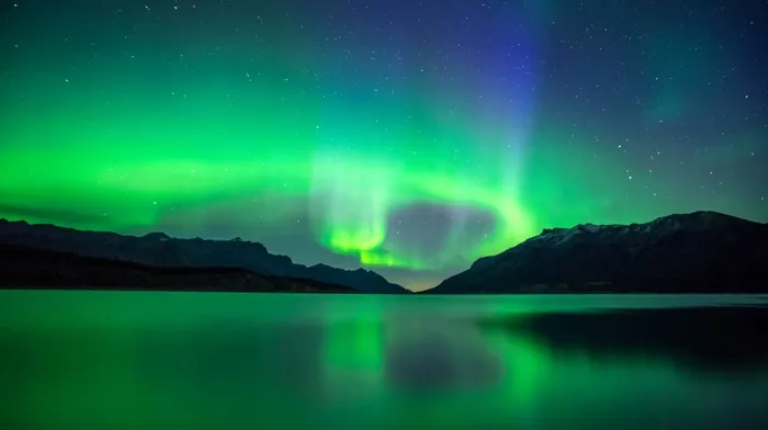alberta, nebula, night wallpapers