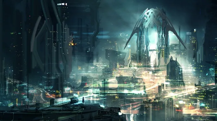 science fiction, artwork, futuristic wallpapers
