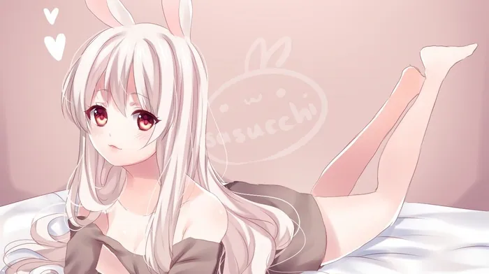 anime, anime girls, bunny ears wallpapers