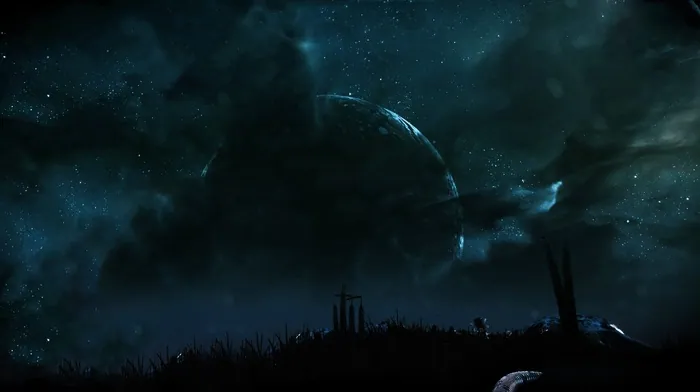 the solus project, night sky wallpapers