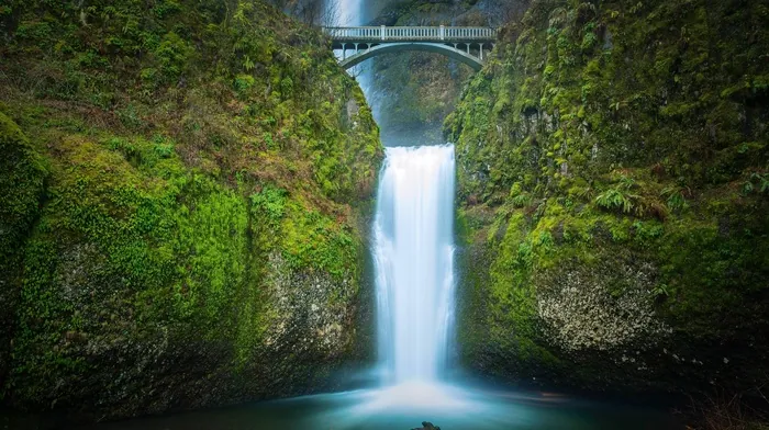 multnomah, falls, oregon wallpapers