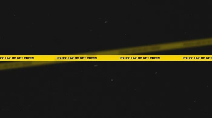 police tape, minimalism wallpapers