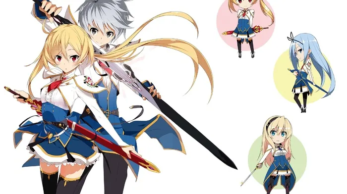sword, long hair, krulcifer einfolk wallpapers