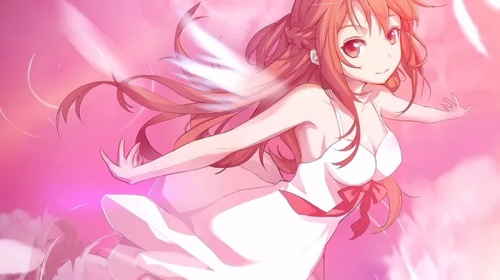 smiling, anime, anime girls wallpapers