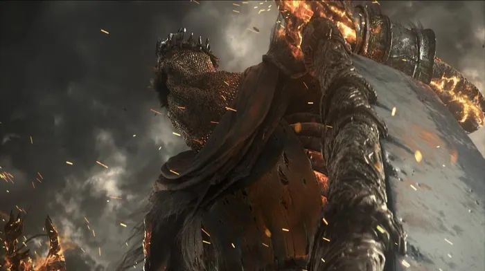 castle, fire, video games wallpapers