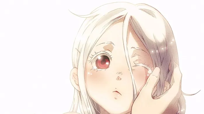 blonde, red eyes, anime wallpapers