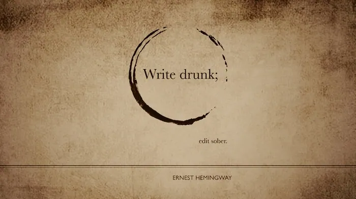 misattributed quotes, quote, ernest hemingway wallpapers