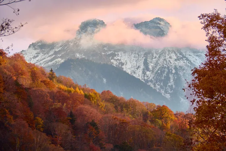 Autumn In The Japanese Alps wallpapers