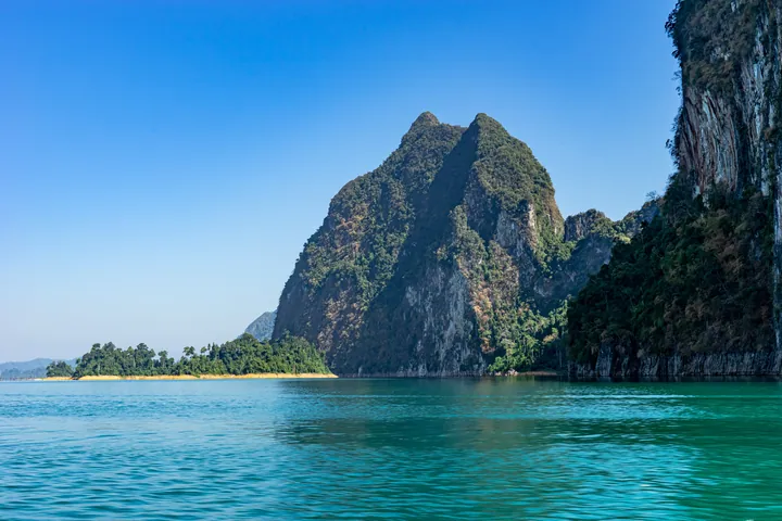 Rock Island Sea Coastal Landscape wallpapers