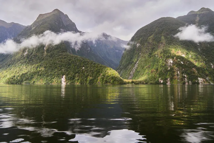 Doubtful Sound Landscape With Rolling Hills wallpapers