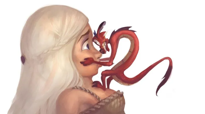 crossover, daenerys targaryen, game of thrones wallpapers