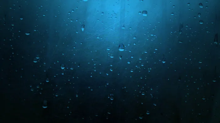 rain, blue, water on glass wallpapers