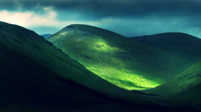 landscape, hill wallpapers