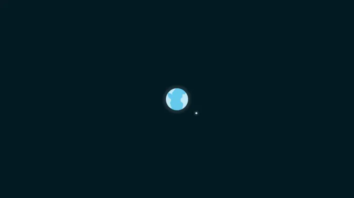 Blue Planet Centered In Dark Space wallpapers