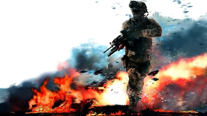 call of duty, machine gun wallpapers