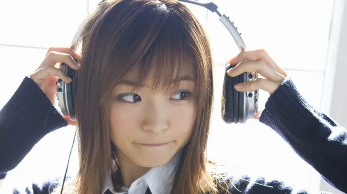 girl, headphones, asian wallpapers