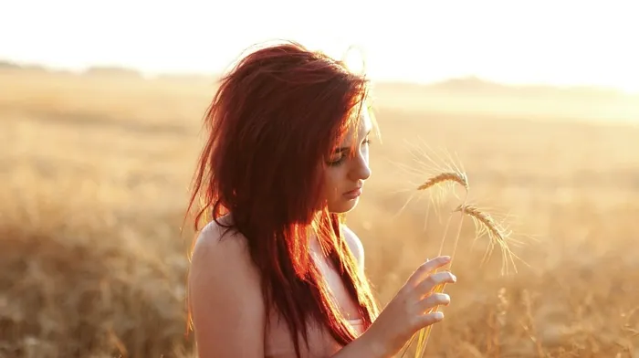 eyes, face, redhead wallpapers