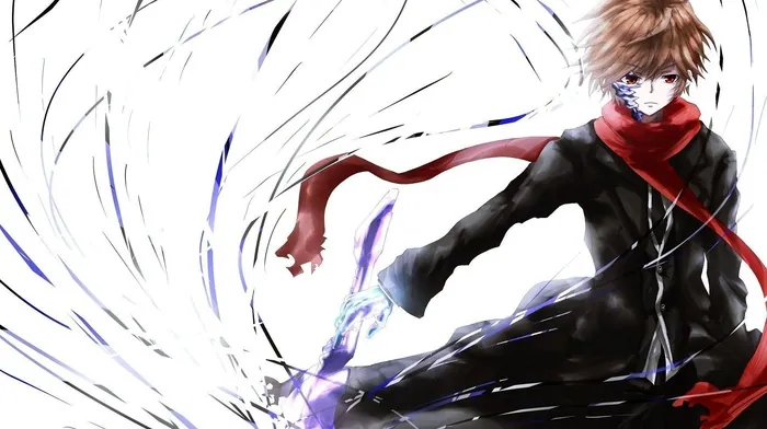 Man In Black Suit Holding Sword wallpapers