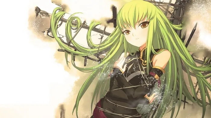 c.c., code geass, anime wallpapers