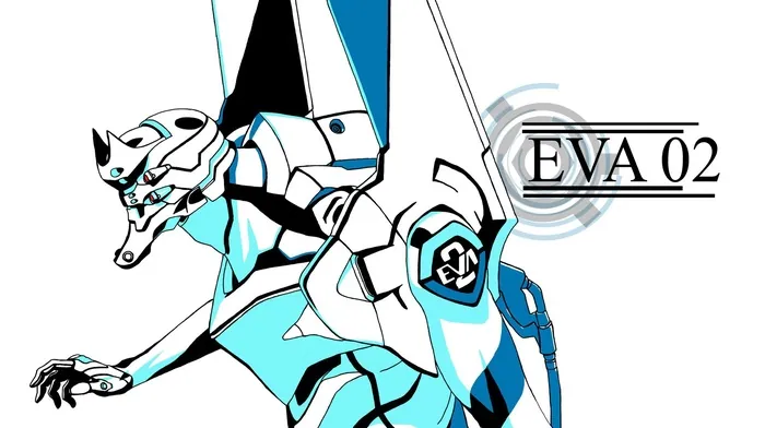 eva unit 02, anime, neon genesis evangelion wallpapers