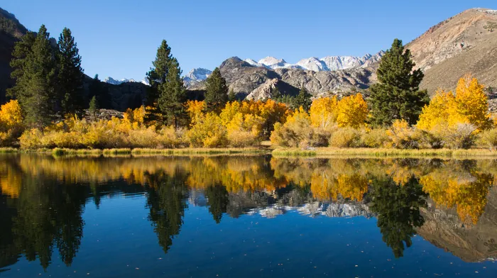 lake, nature, autumn wallpapers