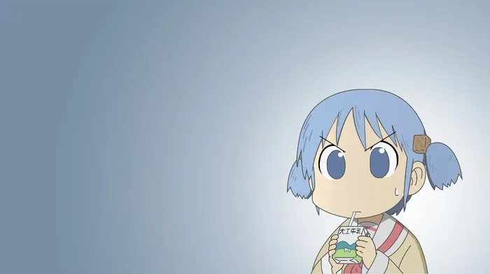 anime girls, nichijou, naganohara mio wallpapers
